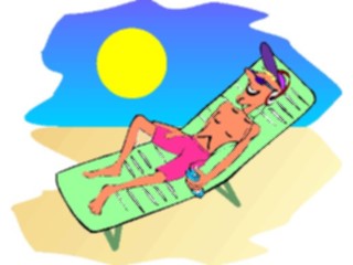 Sticker Custom Preview Image #095630 Outdoor Recreation Beach Water Sunbathing06