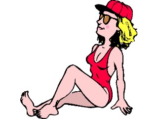 Sticker Custom Preview Image #095634 Outdoor Recreation Beach Water Sunbathing10