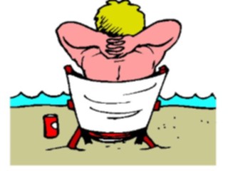 Sticker Custom Preview Image #095636 Outdoor Recreation Beach Water Sunbathing12