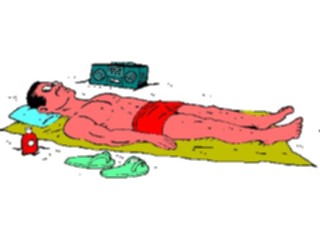 Sticker Custom Preview Image #095639 Outdoor Recreation Beach Water Sunbathing15