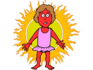 Sticker Custom Preview Image #095668 Outdoor Recreation Beach Water Sunburn Girl