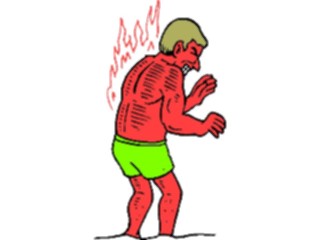 Sticker Custom Preview Image #095670 Outdoor Recreation Beach Water Sunburn Man2