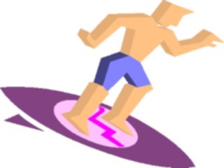 Sticker Custom Preview Image #095679 Outdoor Recreation Beach Water Surfer02