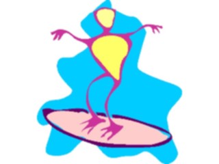 Sticker Custom Preview Image #095688 Outdoor Recreation Beach Water Surfer11