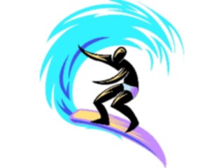 Sticker Custom Preview Image #095692 Outdoor Recreation Beach Water Surfer15