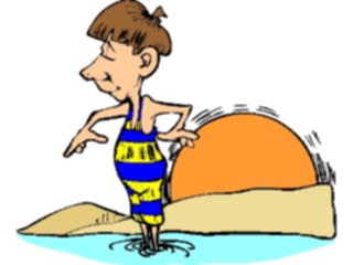 Sticker Custom Preview Image #095755 Outdoor Recreation Beach Water Swimmer19