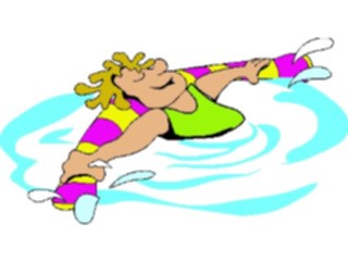 Sticker Custom Preview Image #095773 Outdoor Recreation Beach Water Swimmer Resting3