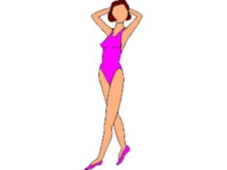 Sticker Custom Preview Image #095823 Outdoor Recreation Beach Water Swimsuit Woman4