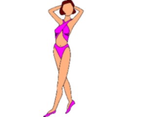 Sticker Custom Preview Image #095824 Outdoor Recreation Beach Water Swimsuit Woman5