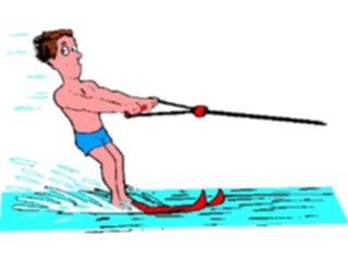 Sticker Custom Preview Image #095856 Outdoor Recreation Beach Water Water Skiing08