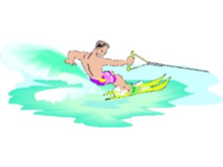 Sticker Custom Preview Image #095864 Outdoor Recreation Beach Water Water Skiing16