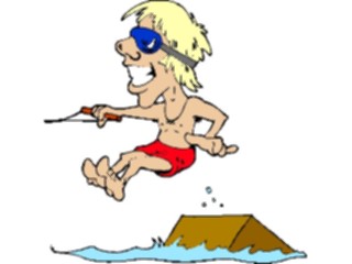 Sticker Custom Preview Image #095868 Outdoor Recreation Beach Water Water Skiing20