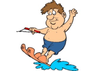 Sticker Custom Preview Image #095870 Outdoor Recreation Beach Water Water Skiing22