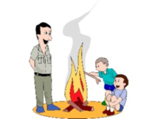 Sticker Custom Preview Image #095996 Outdoor Recreation Camping Campfire16