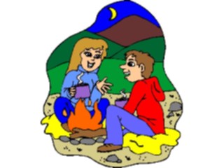 Sticker Custom Preview Image #096005 Outdoor Recreation Camping Campfire25