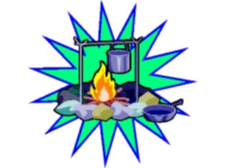 Sticker Custom Preview Image #096007 Outdoor Recreation Camping Campfire27