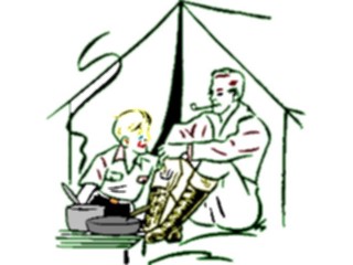 Sticker Custom Preview Image #096018 Outdoor Recreation Camping Camping02