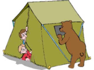 Sticker Custom Preview Image #096030 Outdoor Recreation Camping Campingwith Bears