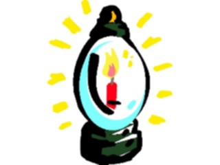 Sticker Custom Preview Image #096032 Outdoor Recreation Camping Candle Lantern