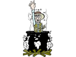 Sticker Custom Preview Image #096065 Outdoor Recreation Camping In Hot Water