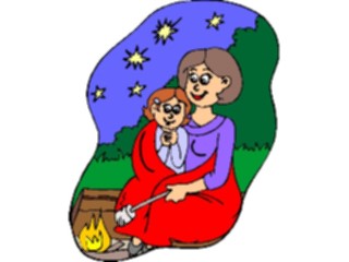 Sticker Custom Preview Image #096111 Outdoor Recreation Camping Roasting Marshmallows7