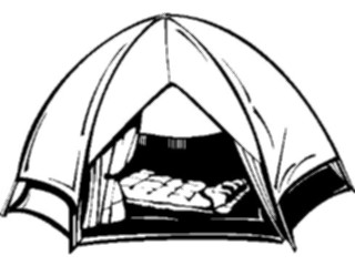 Sticker Custom Preview Image #096134 Outdoor Recreation Camping Tent04