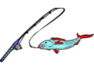 Sticker Custom Preview Image #096377 Outdoor Recreation Fishing Fish Caught