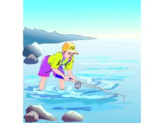 Sticker Custom Preview Image #096384 Outdoor Recreation Fishing Fisherman Child