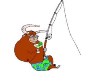 Sticker Custom Preview Image #096524 Outdoor Recreation Fishing Fishing Bull4