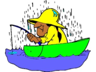Sticker Custom Preview Image #096566 Outdoor Recreation Fishing Fishingin Rain
