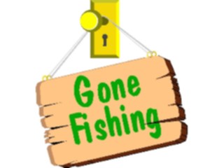 Sticker Custom Preview Image #096592 Outdoor Recreation Fishing Gone Fishing