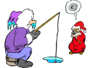 Sticker Custom Preview Image #096602 Outdoor Recreation Fishing Ice Fishing3