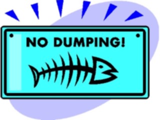 Sticker Custom Preview Image #096618 Outdoor Recreation Fishing No Dumping