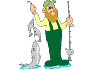 Sticker Custom Preview Image #096626 Outdoor Recreation Fishing Showing Catch4