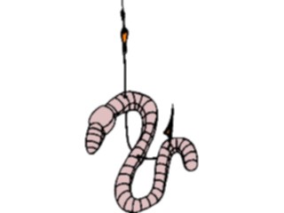 Sticker Custom Preview Image #096633 Outdoor Recreation Fishing Worm Hook