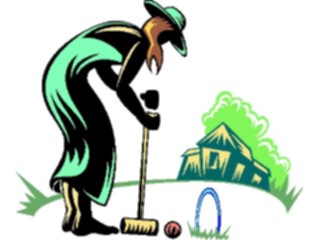 Sticker Custom Preview Image #096700 Outdoor Recreation General Croquet1