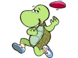 Sticker Custom Preview Image #096717 Outdoor Recreation General Flying Disc Turtle