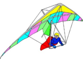 Sticker Custom Preview Image #096734 Outdoor Recreation General Hang Gliding03