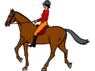 Sticker Custom Preview Image #096756 Outdoor Recreation General Horseback Riding01