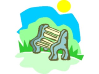 Sticker Custom Preview Image #096800 Outdoor Recreation General Park Bench3