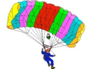 Sticker Custom Preview Image #096826 Outdoor Recreation General Sky Diving01