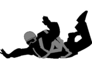 Sticker Custom Preview Image #096827 Outdoor Recreation General Sky Diving02