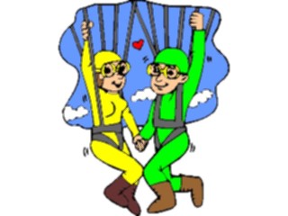 Sticker Custom Preview Image #096859 Outdoor Recreation General Sky Diving34