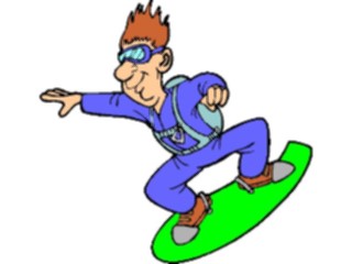 Sticker Custom Preview Image #096868 Outdoor Recreation General Sky Surfing