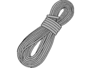 Sticker Custom Preview Image #096932 Outdoor Recreation Hiking Climbing Climbing Rope Coiled