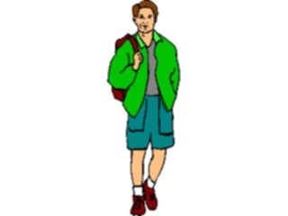 Sticker Custom Preview Image #096938 Outdoor Recreation Hiking Climbing Hiker02