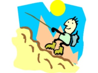 Sticker Custom Preview Image #097031 Outdoor Recreation Hiking Climbing Rock Climber02