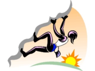 Sticker Custom Preview Image #097037 Outdoor Recreation Hiking Climbing Rock Climber08