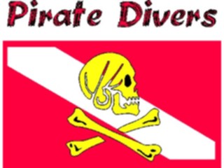 Sticker Custom Preview Image #097166 Outdoor Recreation Scuba Flag Pirate Divers