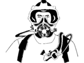 Sticker Custom Preview Image #097224 Outdoor Recreation Scuba Scuba Diver02